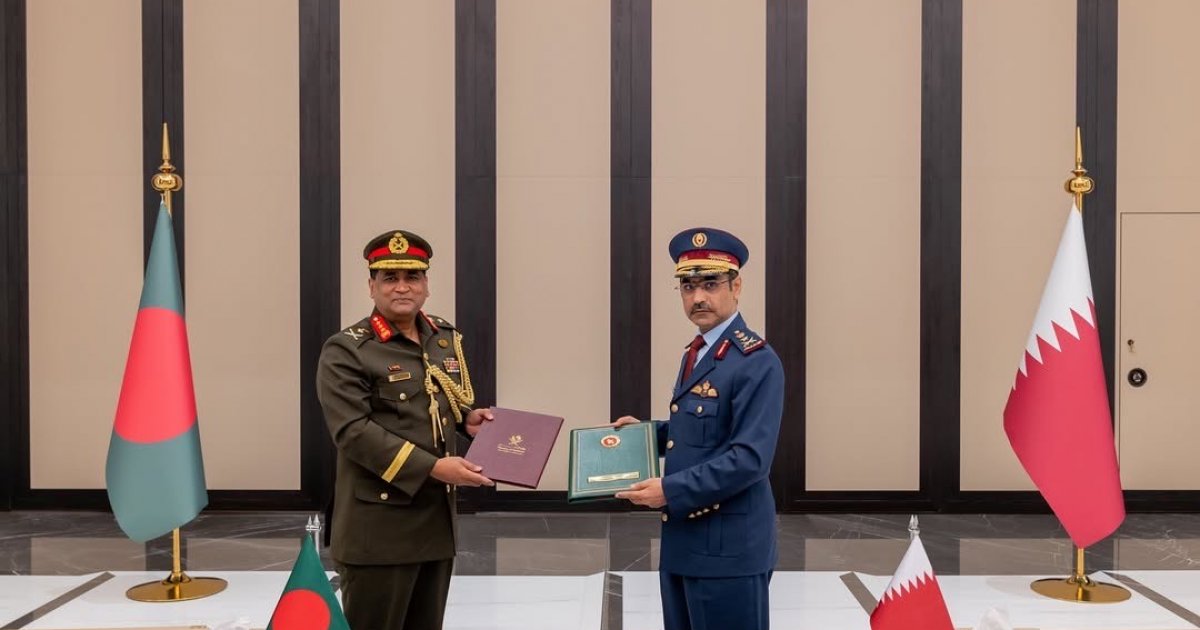 Bangladesh and Qatar sign deal to deploy Bangladeshi armed forces personnel