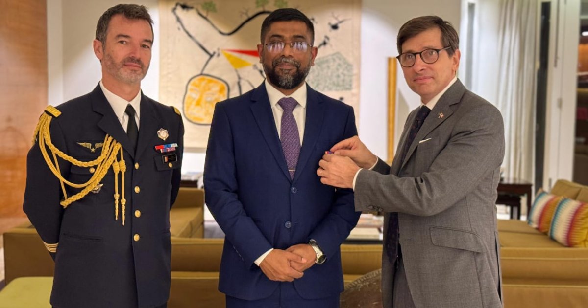 France honors Bangladeshi peacekeeper Brig Gen Azhar with gold medal