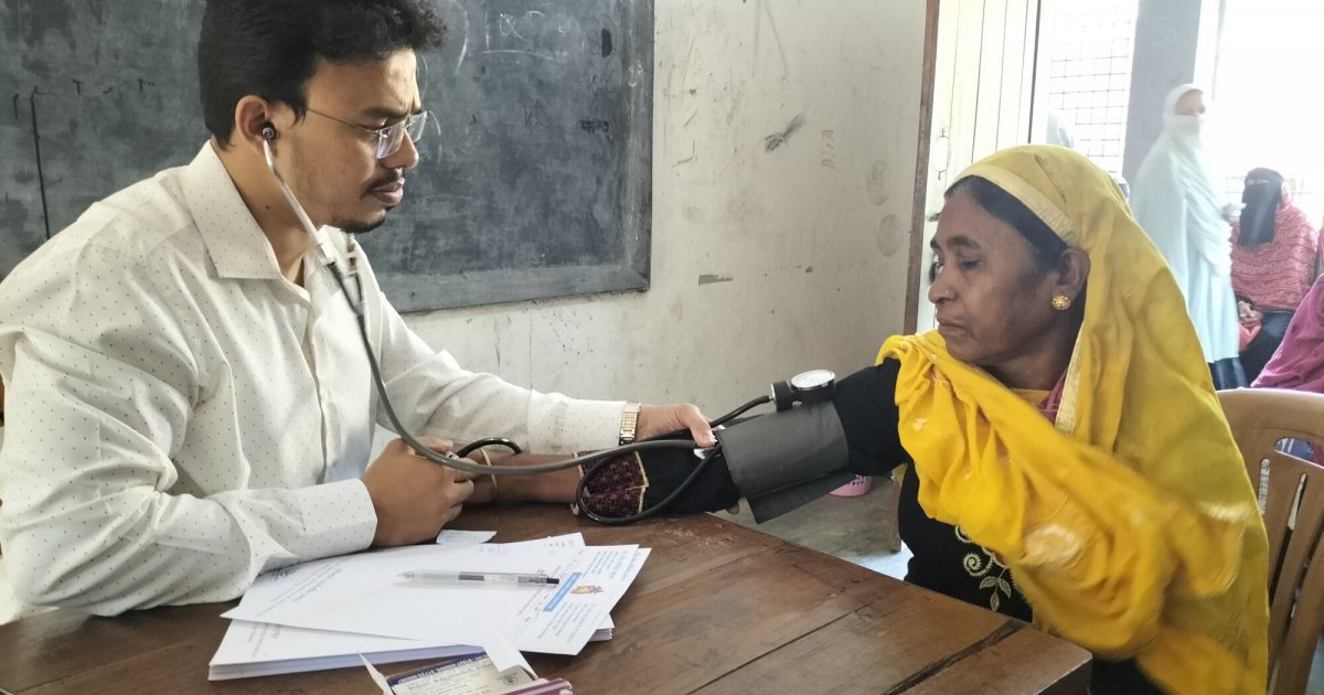Free medical camp held in Gopalganj