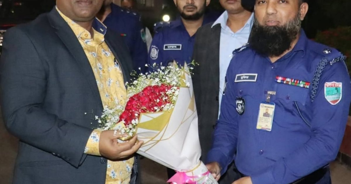 Arefin Jewel joins as new SP in Satkhira