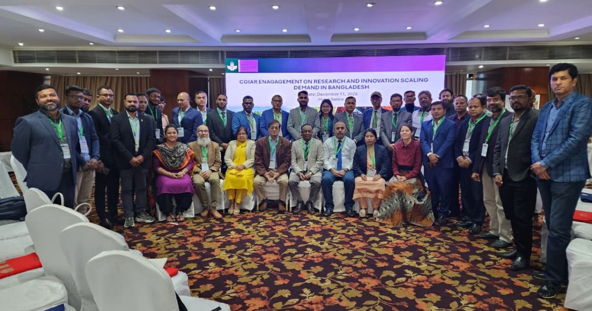 CIMMYT, IWMI workshop focuses boosting CGIAR innovation, scaling in Bangladesh
