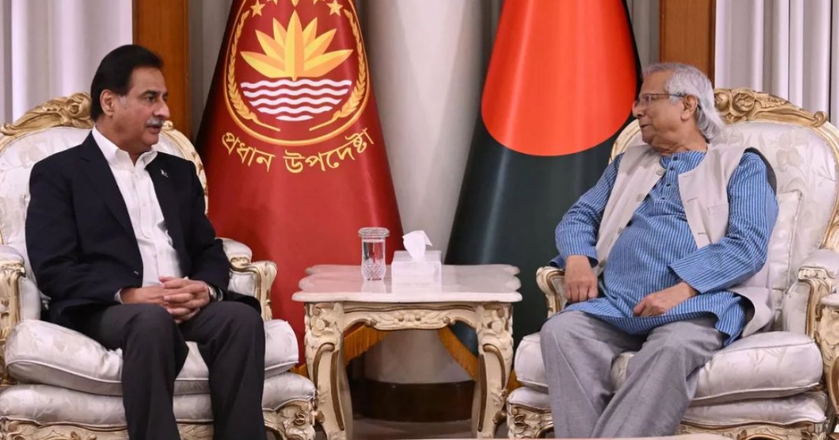 Pakistan Speaker meets Prof Yunus, expresses sorrow over Khaleda Zia’s demise