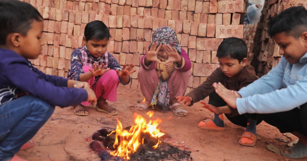 Bangladesh’s street children battle cold, hunger and neglect