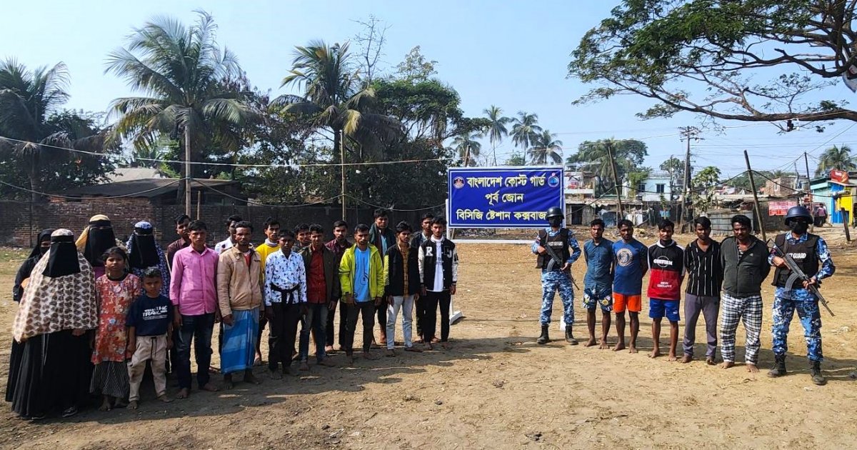 20 rescued in Cox’s Bazar while being trafficked to Malaysia