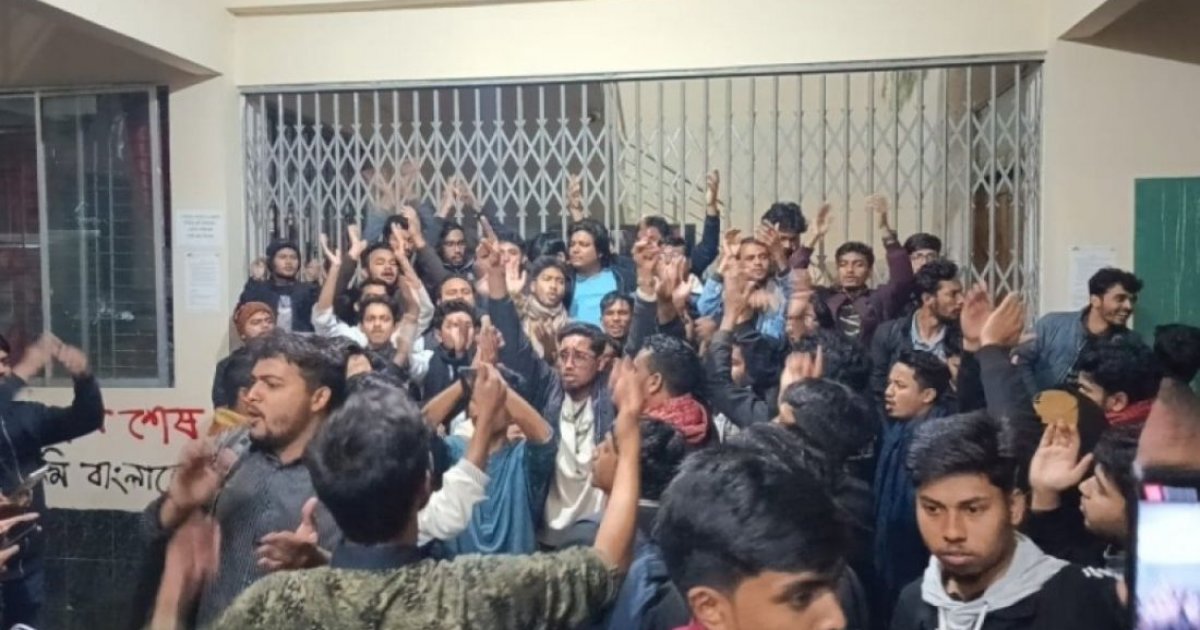 Protest erupts at Sust as EC bars elections before national polls