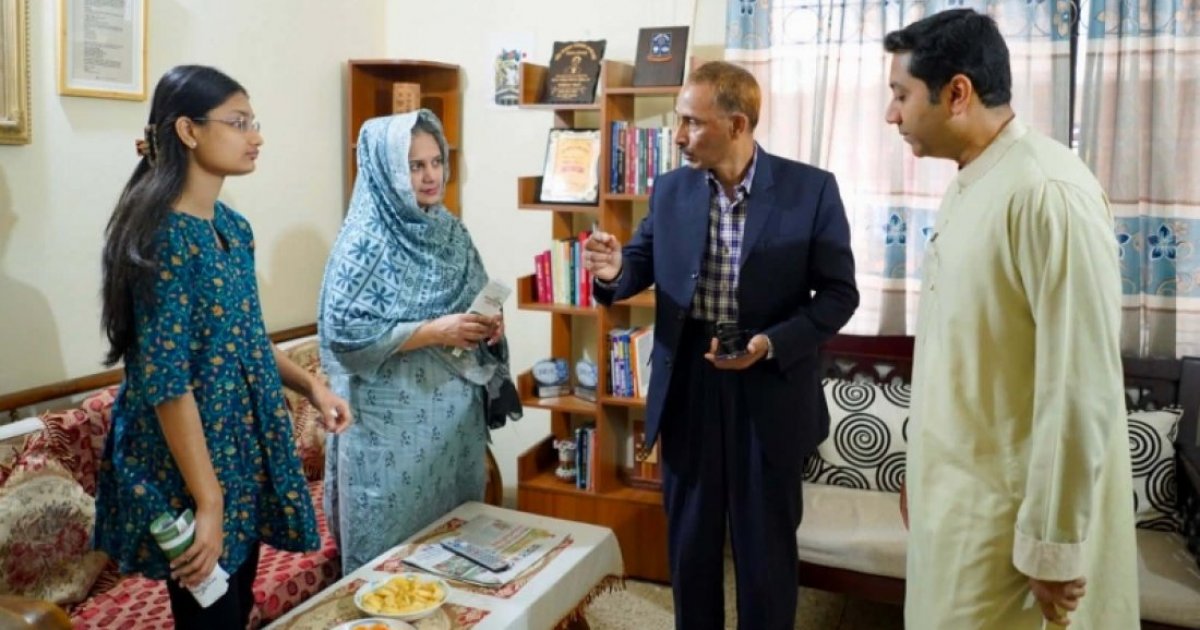 Bobby Hajjaj launches election campaign from martyr Farhan Faiyaz&rsquo;s home