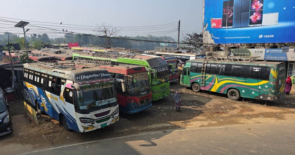 Bus services from Rangamati to rest of country suspended