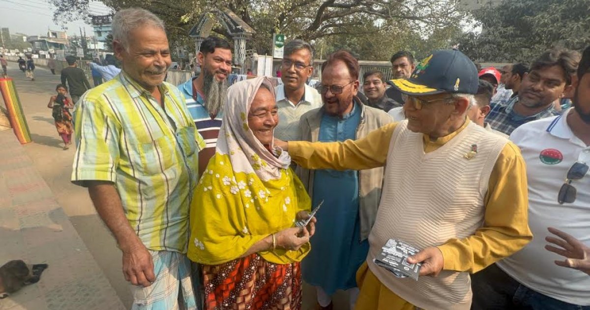 Election campaign kicks off in festive mood in Rajshahi