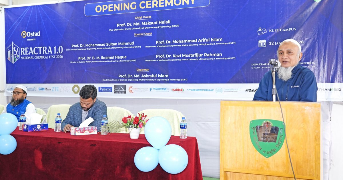 KUET VC: Students' innovative skills vital to building modern Bangladesh