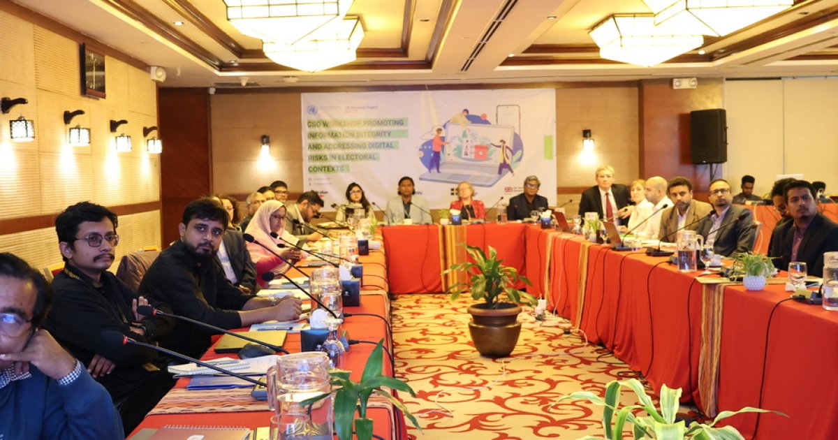 UNESCO Dhaka brings together digital platforms, civil society to protect election information