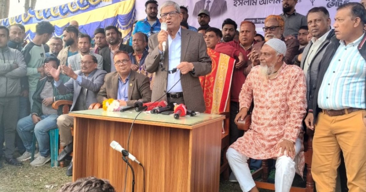Fakhrul: BNP will not allow bribes for jobs if voted to power