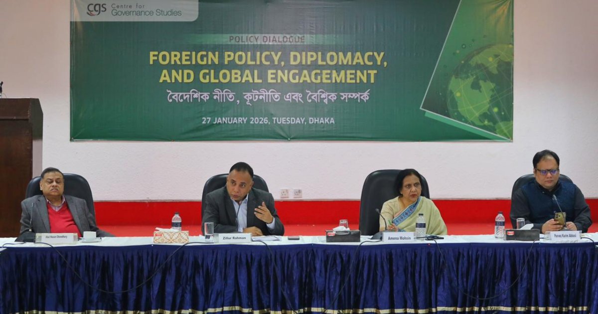 Speakers warn of shrinking media freedom, political pressure on journalists in Bangladesh