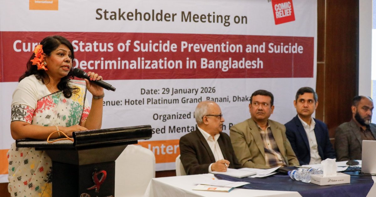 Criminalizing suicide hinders prevention, experts warn