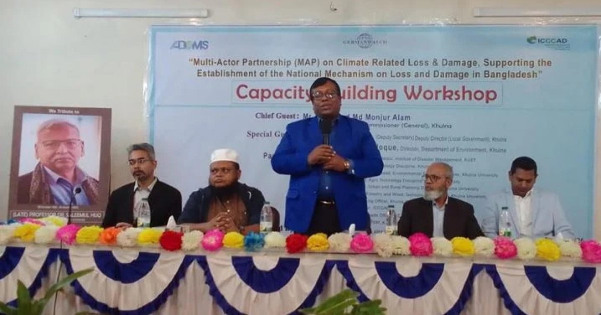 Climate awareness workshop held in Khulna