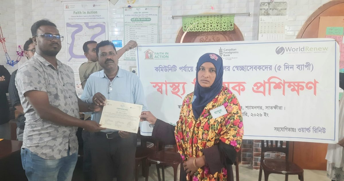 Health workers receive training on climate resilience in Gabura