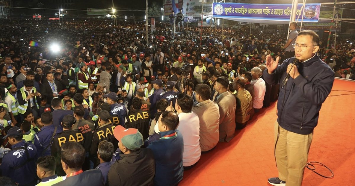 Tarique vows to replicate Bogra’s development model across Bangladesh