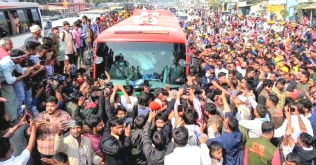 Tarique Rahman calls on voters to support BNP in Bogra-7