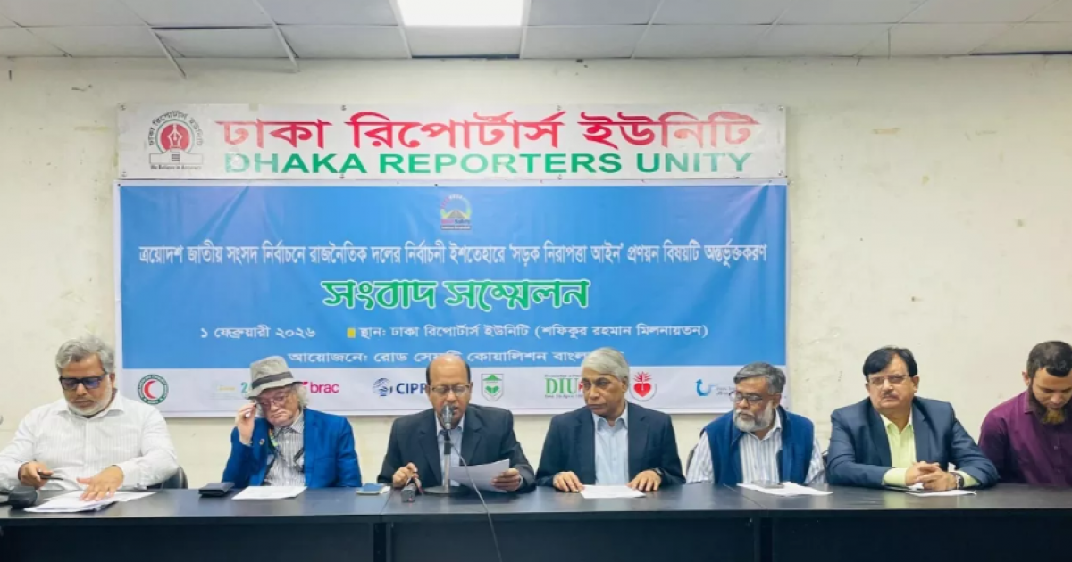 Political parties urged to pledge separate road safety law in election manifestoes