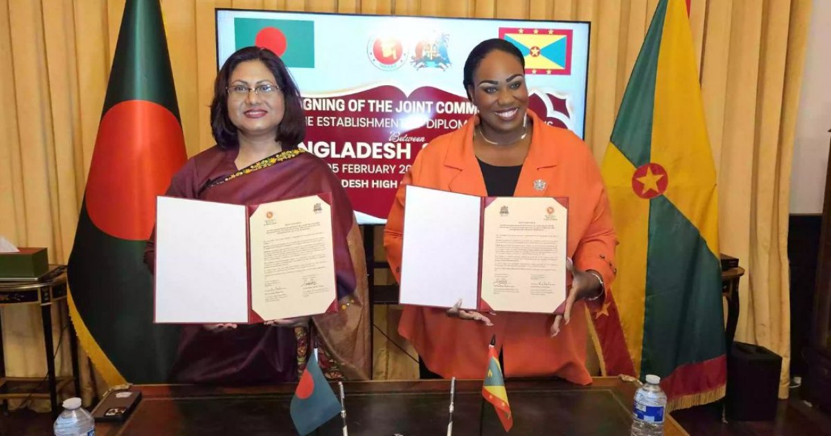 Bangladesh establishes diplomatic ties with Grenada