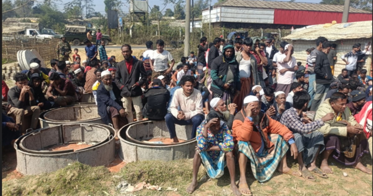 Over 600 Rohingyas detained outside camps in Cox&rsquo;s Bazar