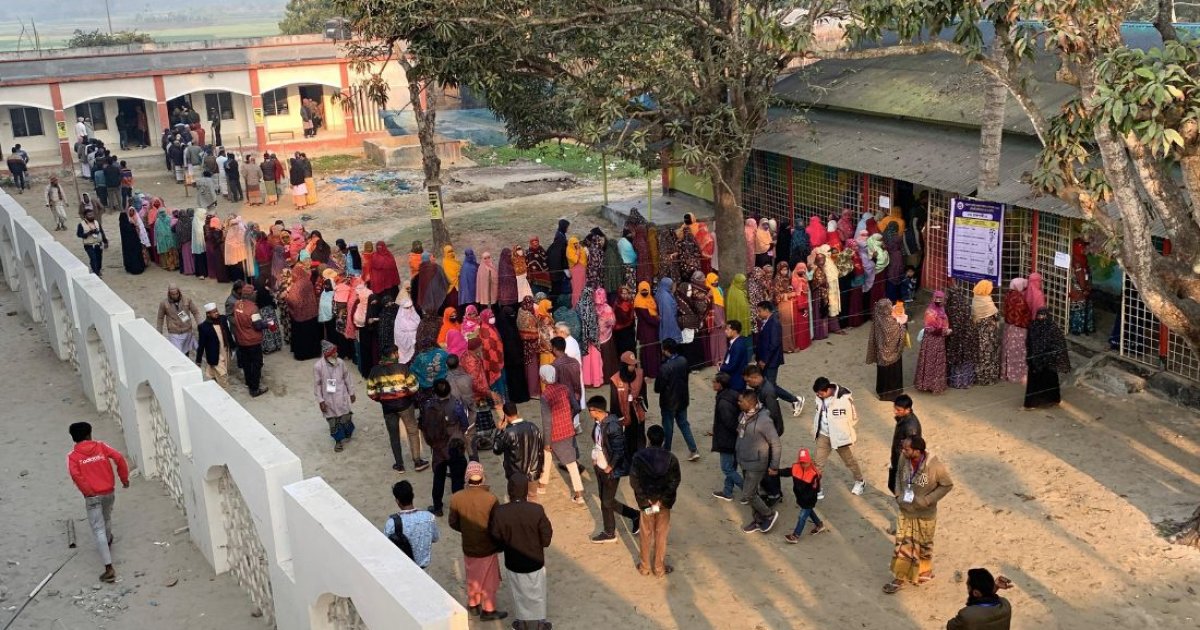 রংপুর বিভাগে শান্তিপূর্ণভাবে ১৩তম সংসদ নির্বাচন ও গণভোট সম্পন্ন, ভোটার উপস্থিতি প্রায় ৭০%