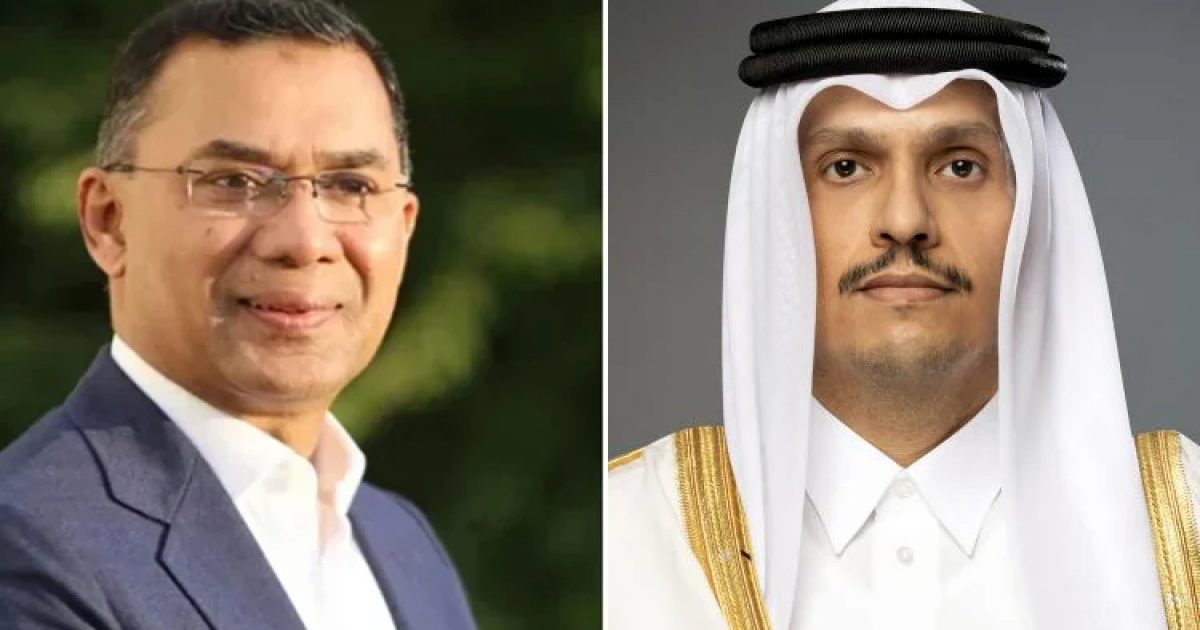 Qatar PM congratulates Tarique Rahman on victory