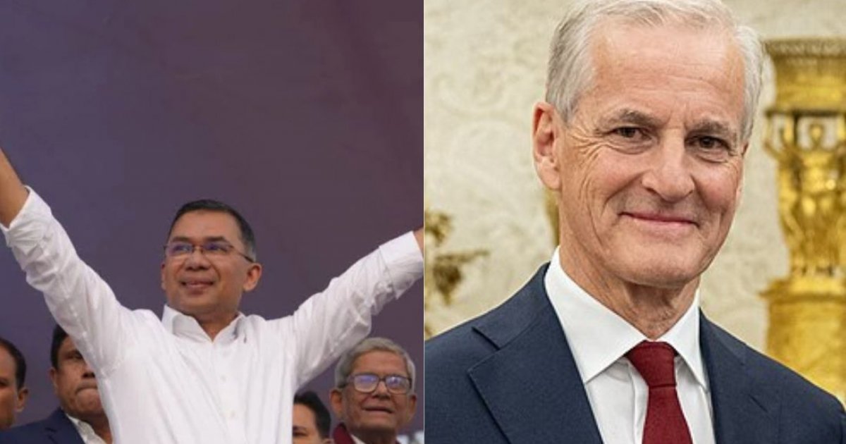 Norwegian PM congratulates Tarique Rahman on election victory