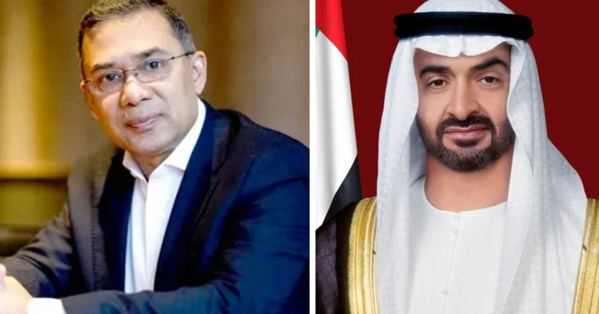 UAE President greets PM Tarique Rahman