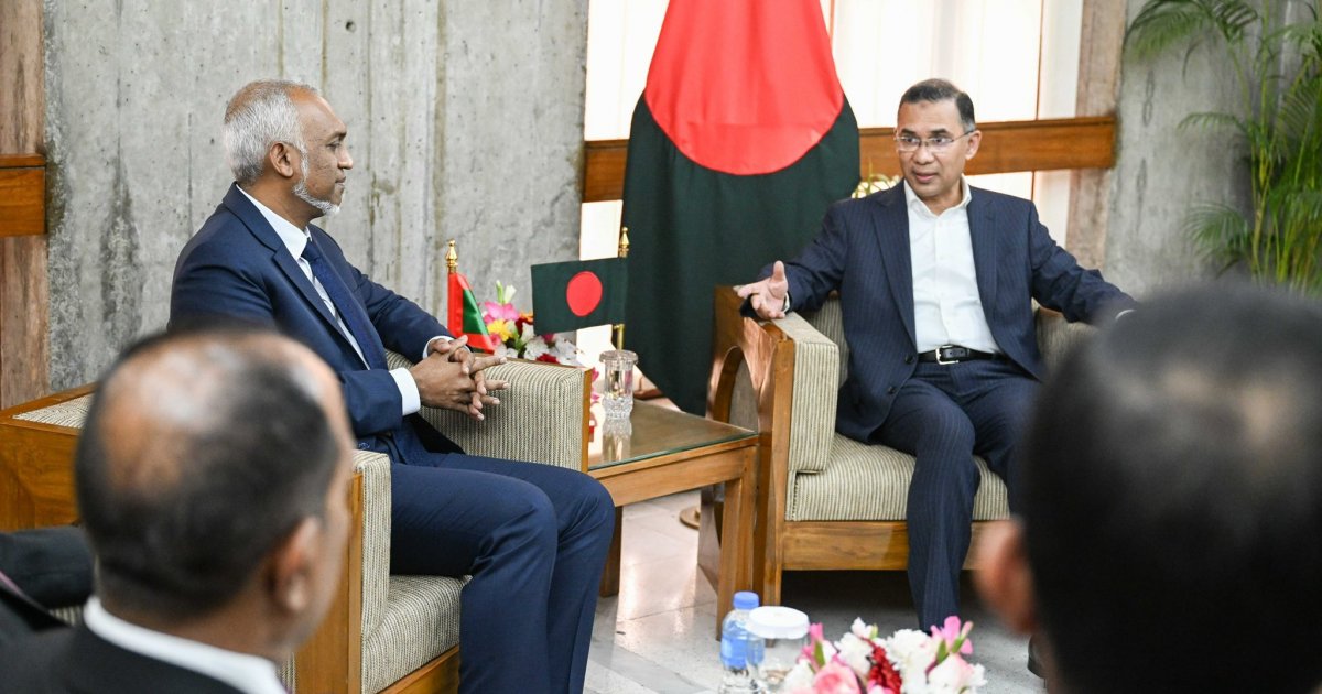 Maldives President meets PM Tarique Rahman, pledges stronger bilateral ties