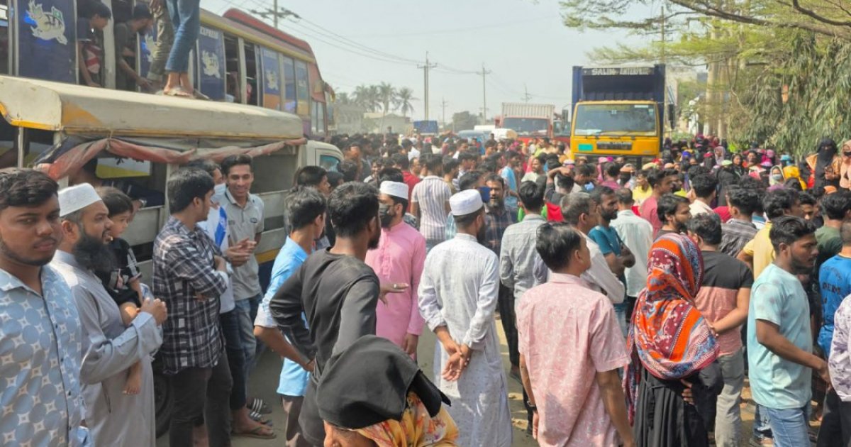 20 injured in police-worker clash, Dhaka–Sylhet highway blocked for 5hrs