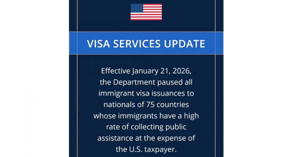 US pauses immigrant visas for Bangladesh, 74 other countries