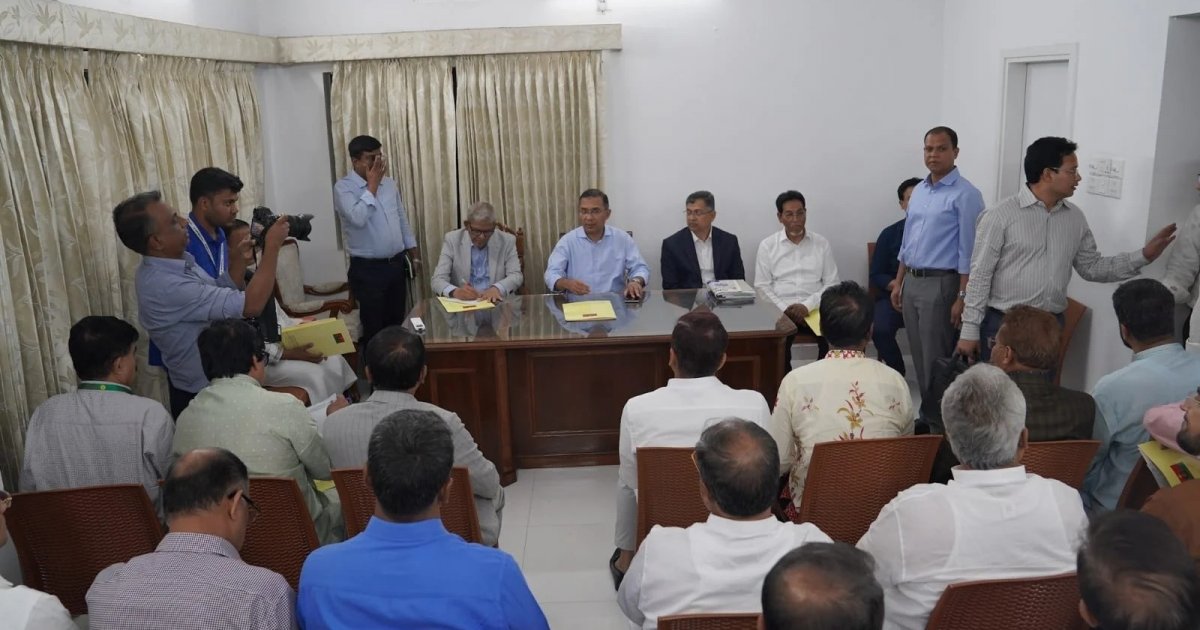 প্রধানমন্ত্রী তারেক রহমানের নয়াপল্টনে প্রথম দলীয় কার্যালয় সফর