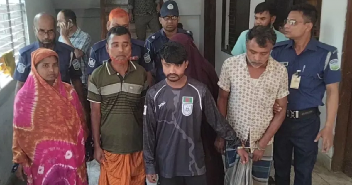 ময়মনসিংহে জমি বিরোধে হত্যার দায়ে পাঁচজনের যাবজ্জীবন কারাদণ্ড