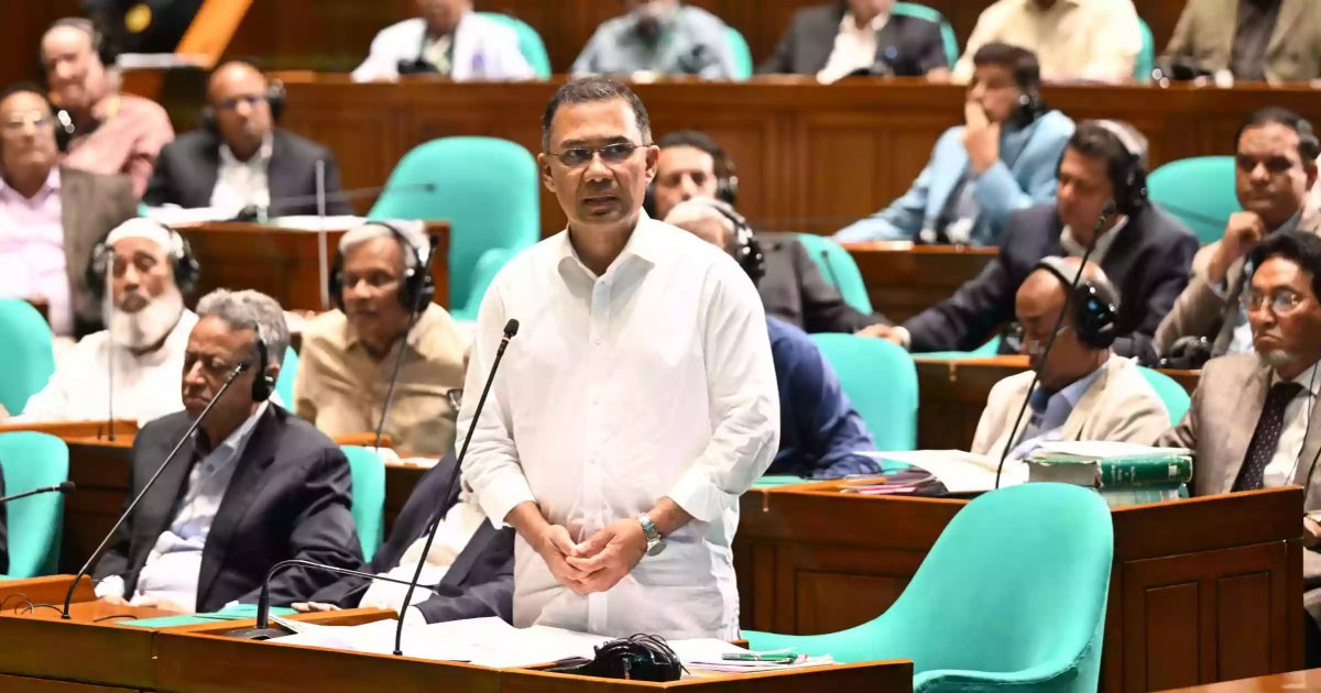 সংসদ ব্যর্থ হতে দেওয়া যাবে না: প্রধানমন্ত্রী তারিক রহমান
