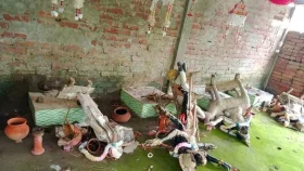 Hindu temple vandalized in Pirojpur