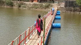 Locals rejoice as bridge reconstructed 14 years after Cyclone Aila&rsquo;s devastation