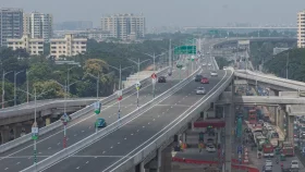 Elevated expressway: Mohakhali toll plaza resumes operation after a month