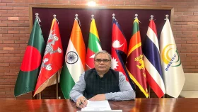 Indra Mani Pandey takes charge as new BIMSTEC secretary general