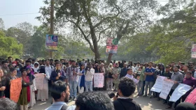 Rape inside campus: JU students, teachers stage protests demanding justice