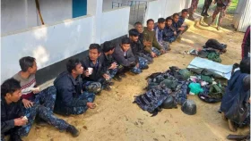 14 Myanmar border guard seek refuge in Bangladesh