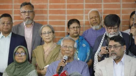 Prof Yunus complains of police inaction