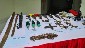 4 Arsa members held with firearms in Ukhiya