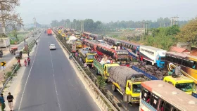 14km tailback on Dhaka-Tangail-Bangabandhu Bridge highway
