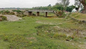 Rivers turn into canals and farmlands&nbsp;