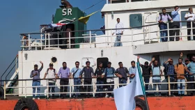 MV Abdullah sailors share tears of joy after reuniting with family