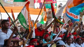 ‘Wait and watch,’ says Sonia Gandhi as exit polls signal BJP victory