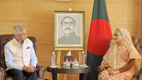 Jaishankar pays courtesy call to PM Hasina
