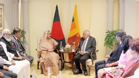 PM Hasina seeks Sri Lankan investment in Bangladesh tourism sector