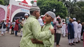 Main Eid-ul-Azha congregation held at National Eidgah
