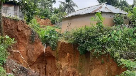 Landslide looms large as unabated hill razing continues in Moulvibazar